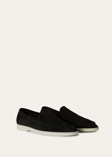 Loro Piana Summer Walk Loafer Black
