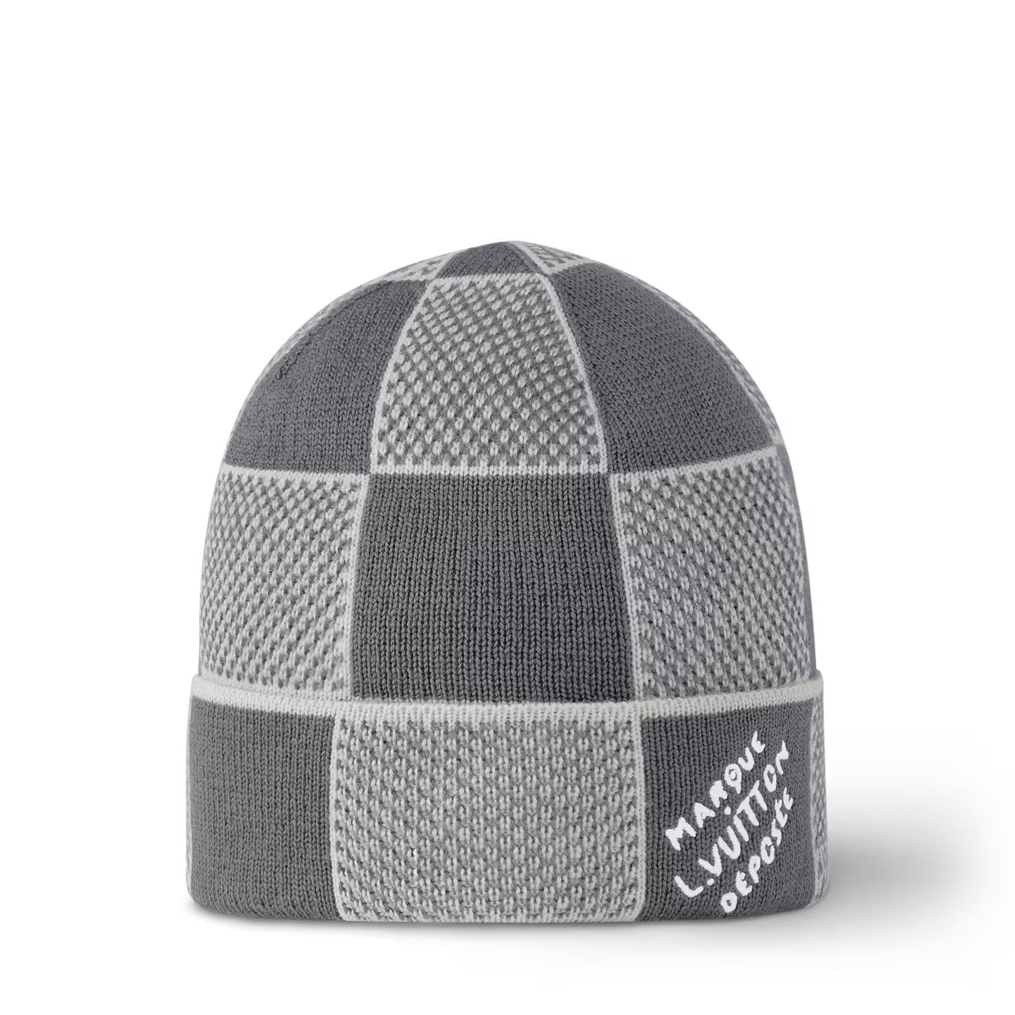 Louis Vuitton Damier Heritage Beanie Dark Grey