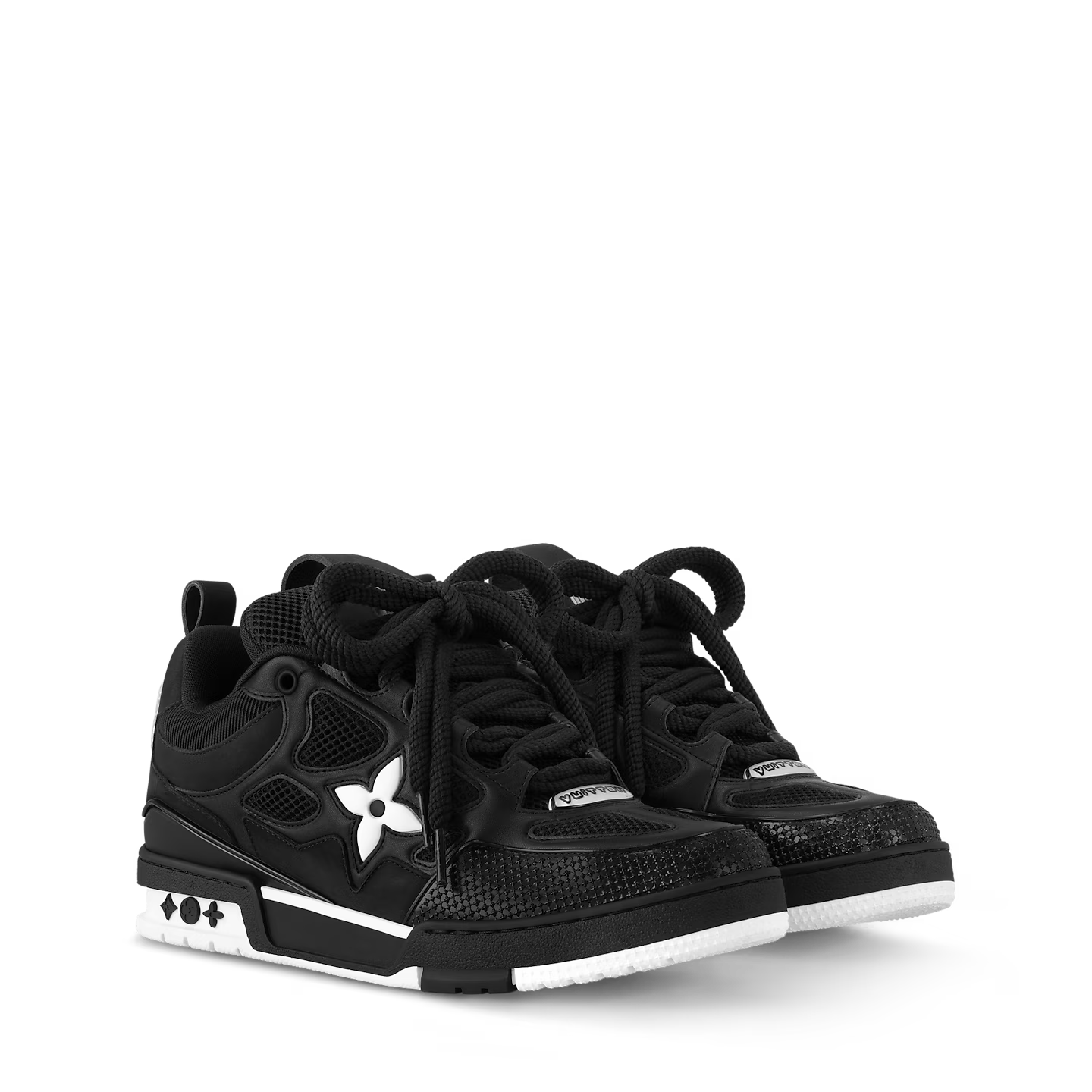 Louis Vuitton Skate Trainers Black & White