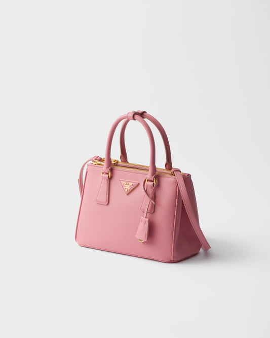 Prada Galleria small Saffiano leather bag Peach