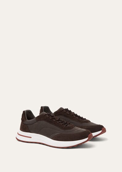 Loro Piana Week End Walk Sneaker Cedar Bronze