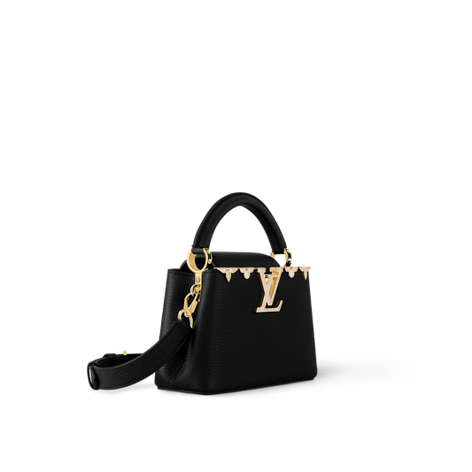 Louis Vuitton Capucines Mini Bag Black