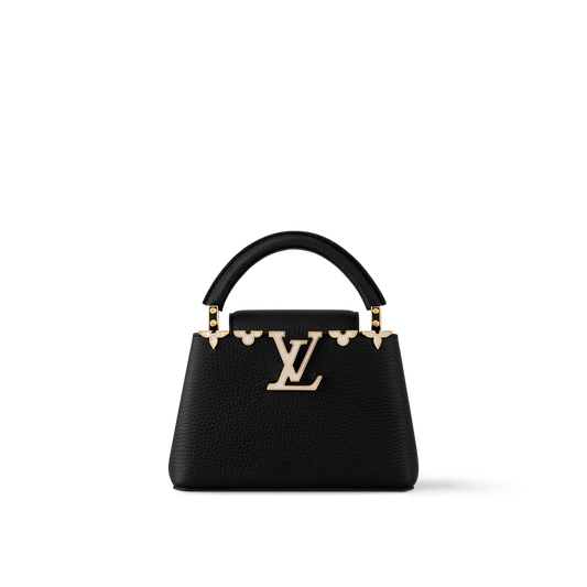 Louis Vuitton Capucines Mini Bag Black