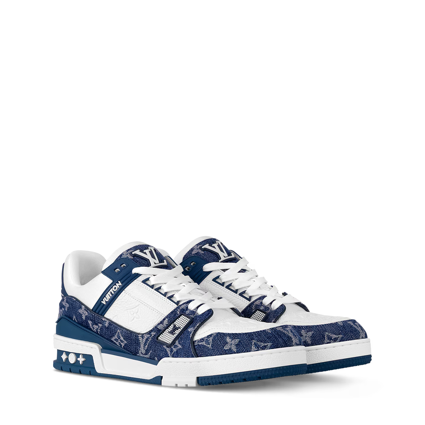 Louis Vuitton Denim Trainer Blue
