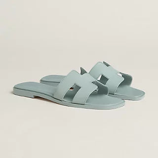 Hermès Oran Sandal Bleu Glacier